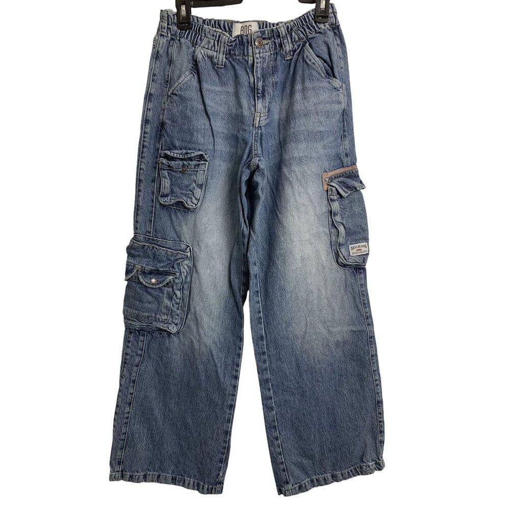 BDG Urban Outfitters 28W Wide Leg Baggie Cargo Jeans Recycled Cotton